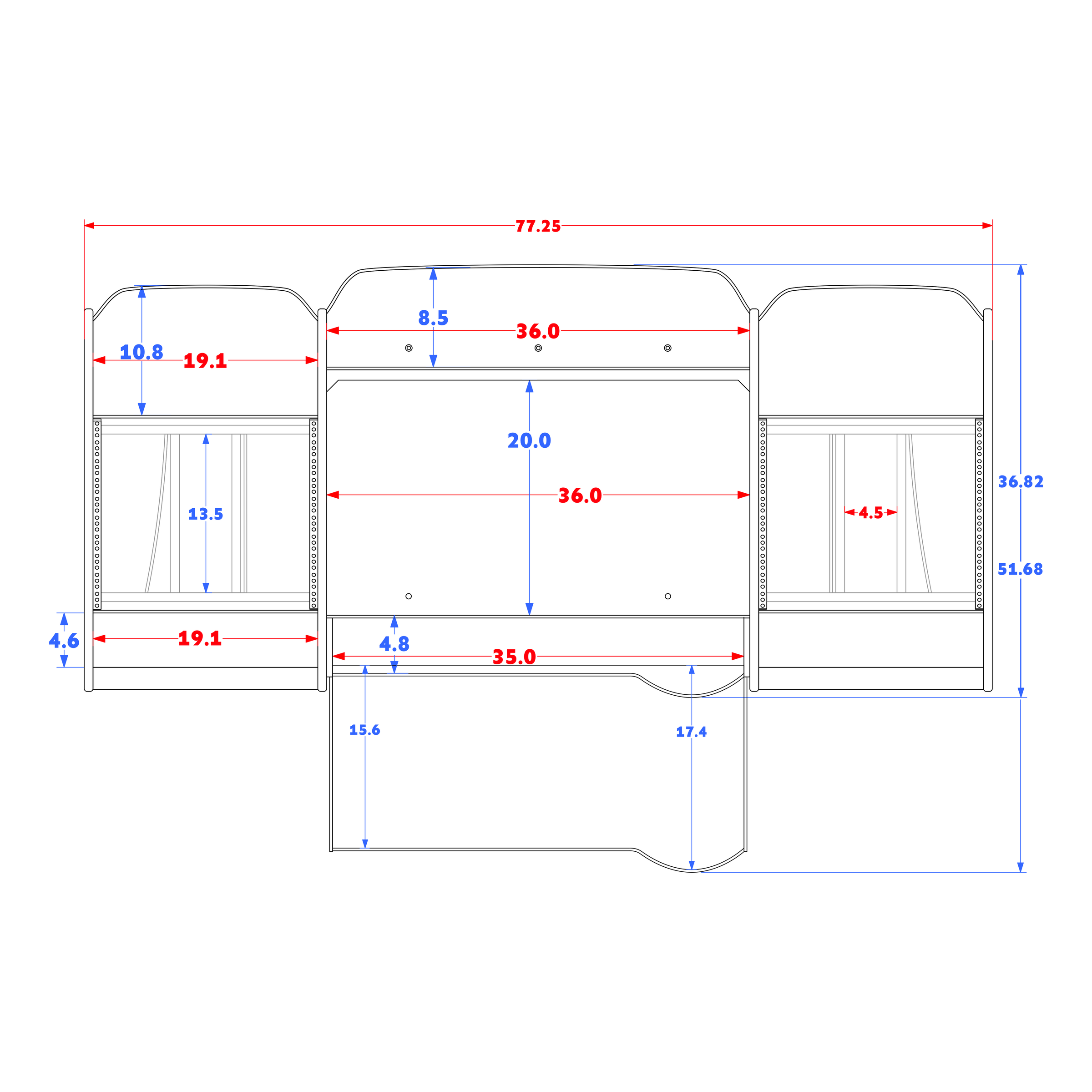 ProRak Multiboard 36 | RAB Audio Inc.